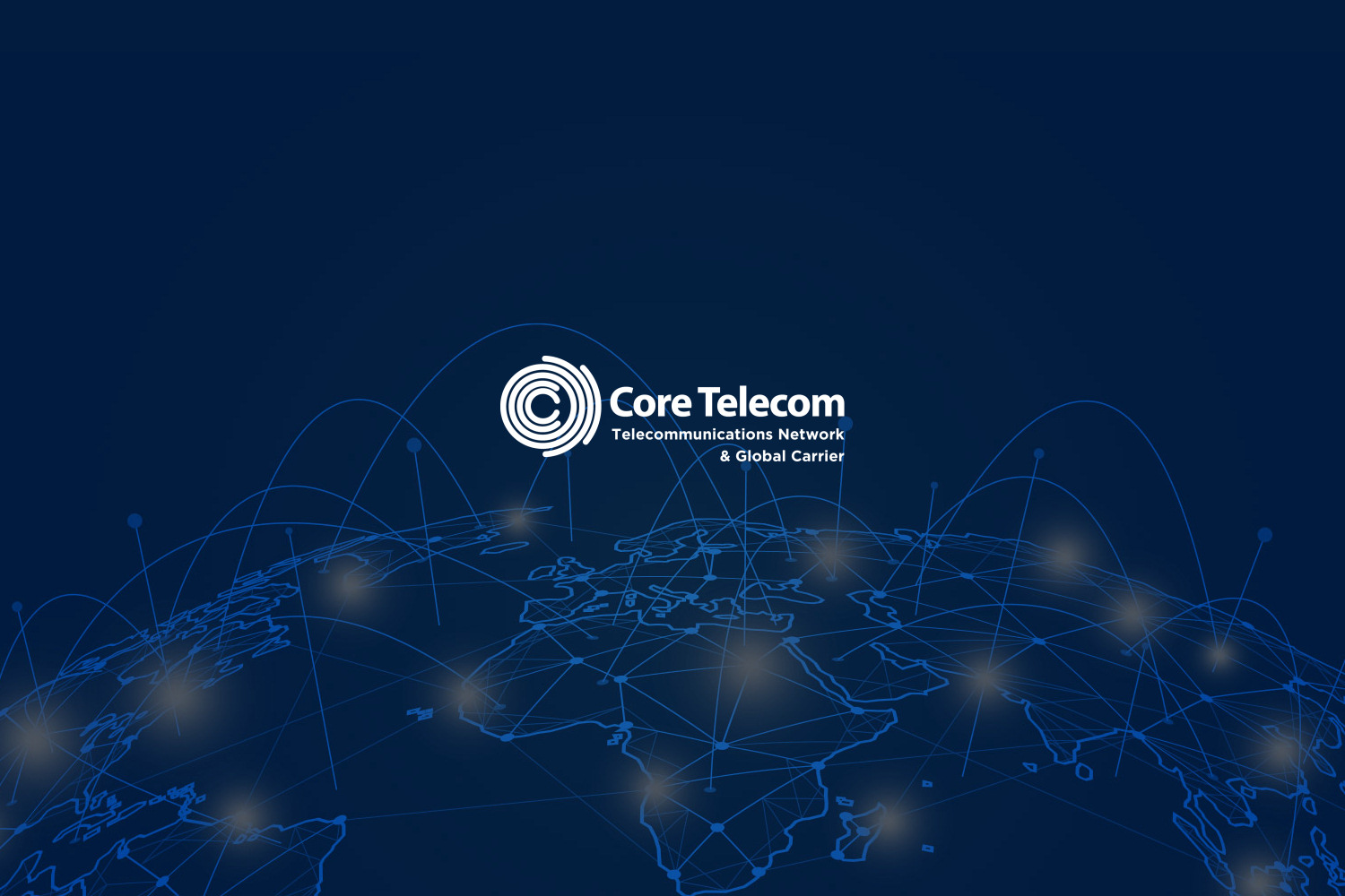 Core Telecom hero and logo - 1500x1000px Core Telecom branding