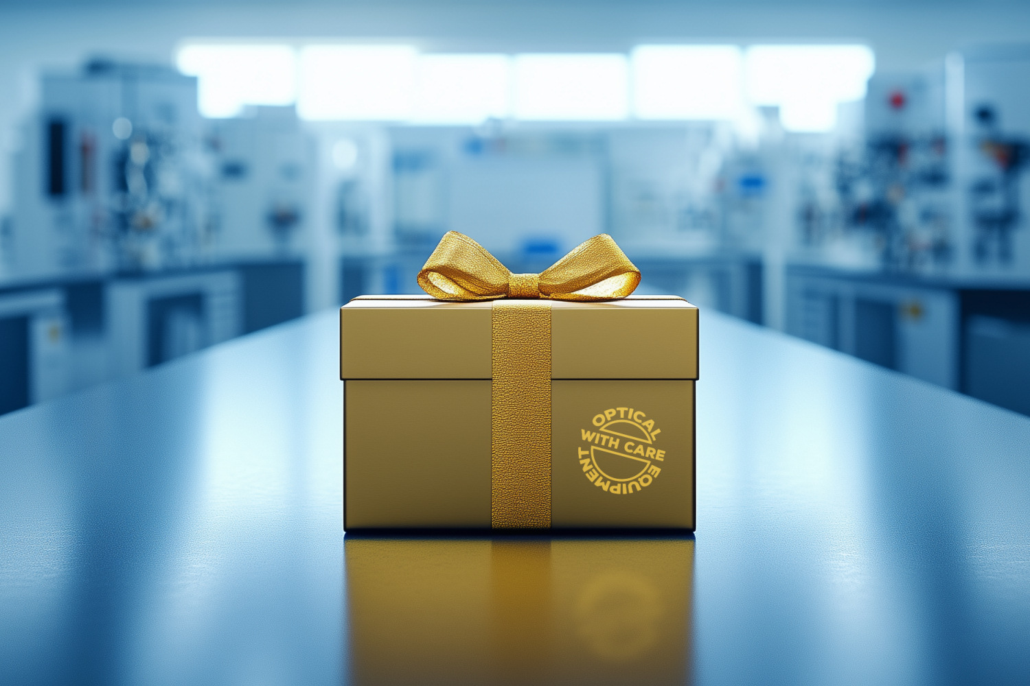 optical equipment gift box - 1500x1000px optical equipment gift box, AI-generated image